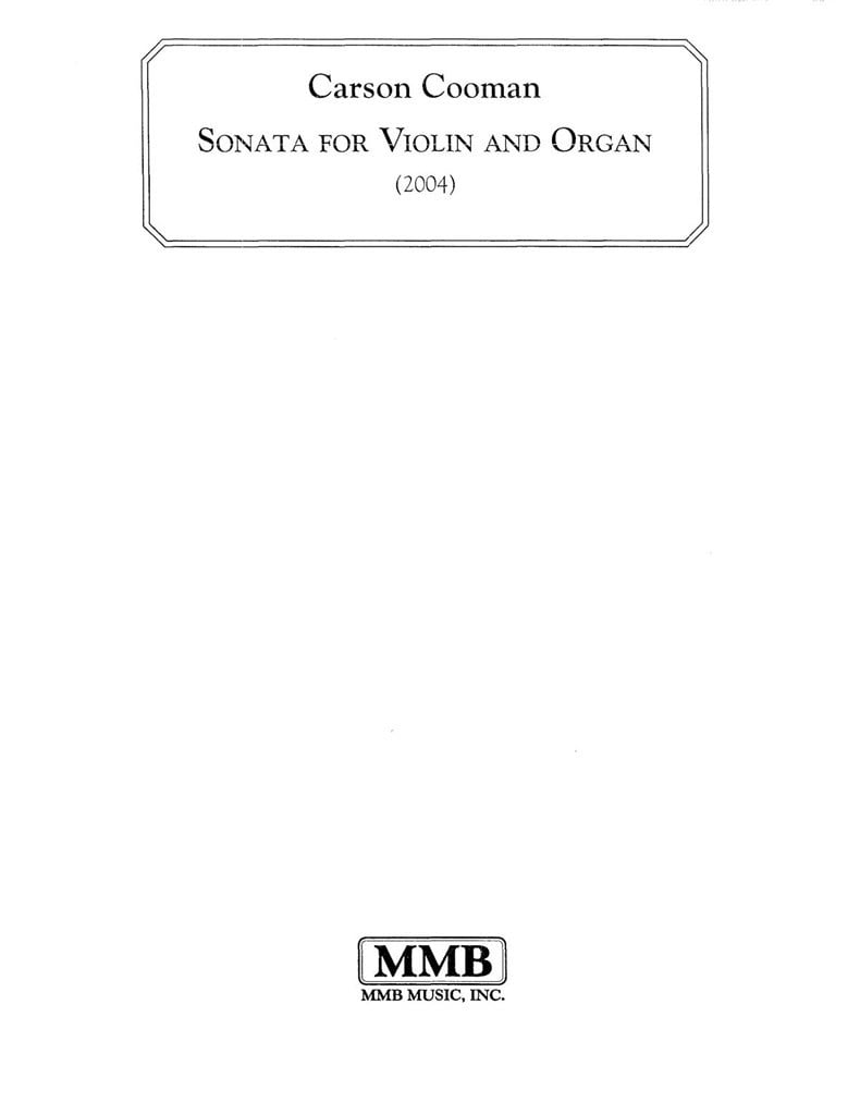 Sonata No. 2 for Violin and Piano